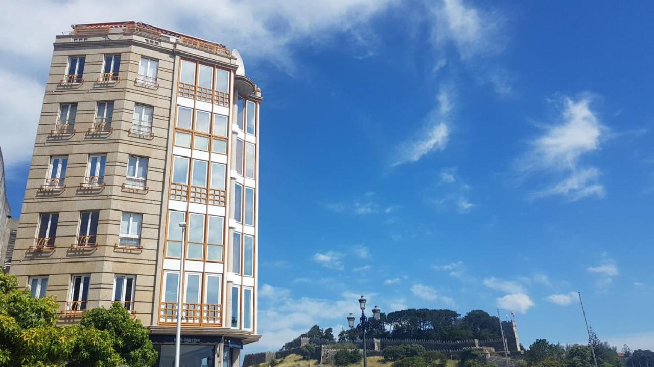 Exclusivo Atico Baiona Con Garaje Leilighet Eksteriør bilde